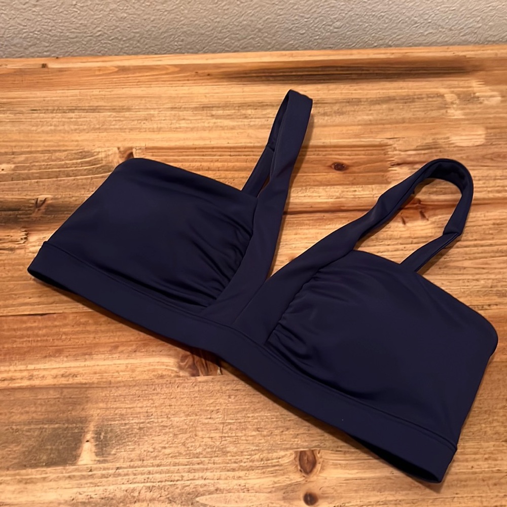 COPY - NWOT Boden navy bikini top, size 4